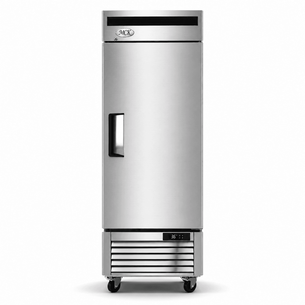 Solid Single door SS cooler freezer