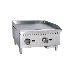 24" Griddle (60,000 BTU) Manual Control