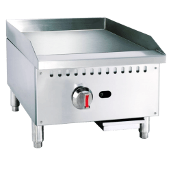 1 Burner | Commercial Gas Thermostat Griddle