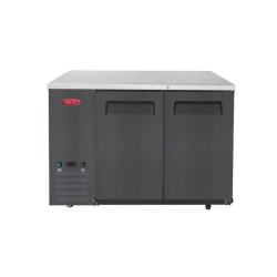 48" Back Bar Coolers w/ Solid Doors