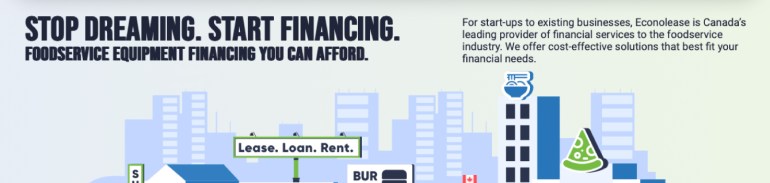Econolease Flexible Financing for Restaurant and Retail Equipment