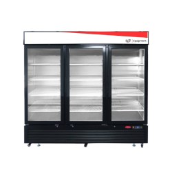 Triple Glass Door 81" Freezer